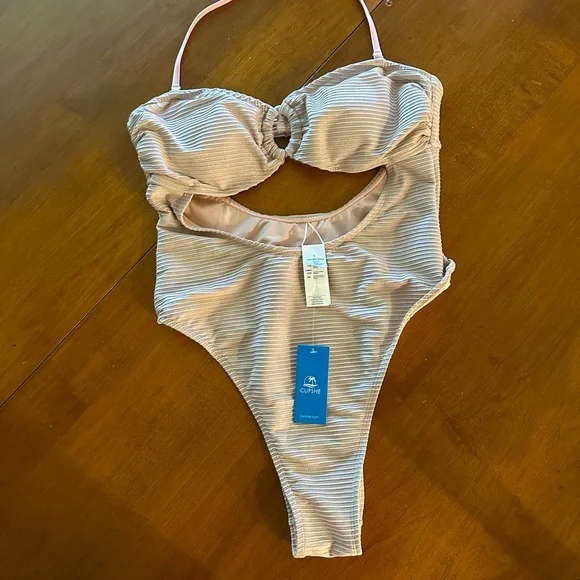 Once swimsuit. Monokini. Size large - Picture 1 of 2